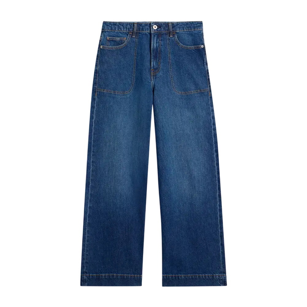 White Stuff Tia Wide Leg Full Length Jean
